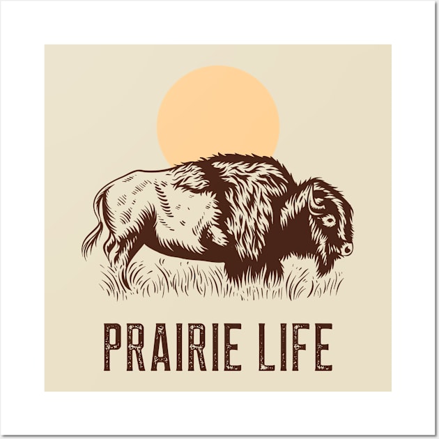 Prairie Life Wall Art by Canada Tees